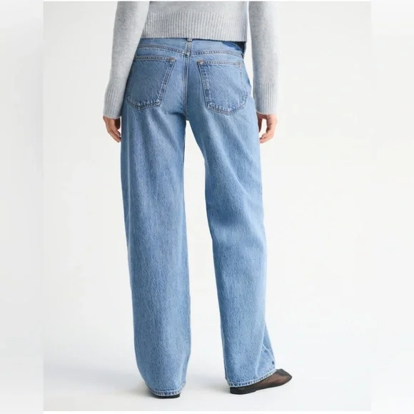 NWT Abercrombie & Fitch A&F Ultra Loose Low Rise jean 23 x-short denim - Picture 9 of 12